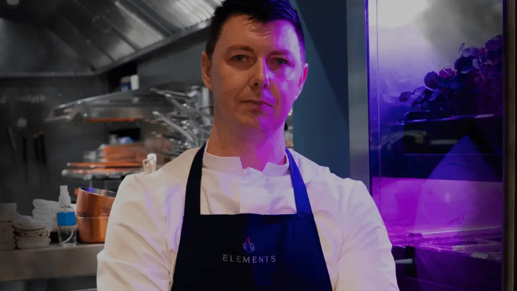 Gary Townsend in Elements Kitchen
